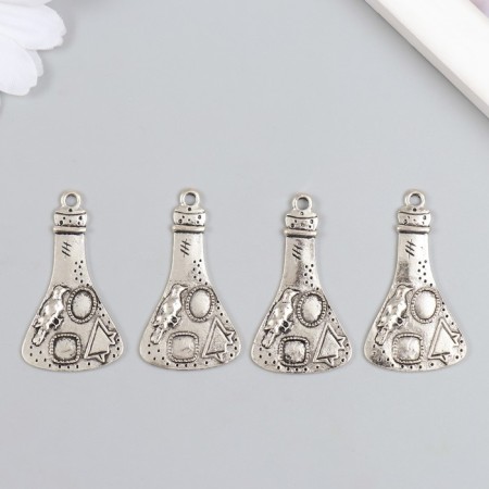 Decor for creativity Metal "Caus with miracles" 4x2.2 cm-2