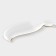 Fruit dish "leaf", 27 × 10.5 × 1.5 cm, white color