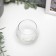 Glass 1 Candle "Transparent Ball" 5x6.5x6.5 cm