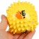 Developing tactile ball "Hedgehog", diameter 9 cm, with a squeak, in a bag, crumb I