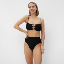 Separate female Minaku swimsuit black color, size 42
