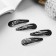 Invisibility for hair "openwork" (set 6 pcs) 5 cm, black