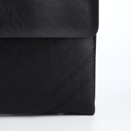 Male bag, black color-3