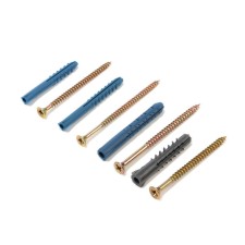 A set of dowels with self -tapping screws No. 3, 40 items in a set