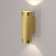 Interior backlight Elektrostandard, Poli GU10 180x60x92 mm, IP20, gold color