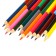 Color pencils, 24 colors, trihedral, Masha and bear
