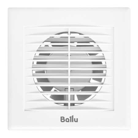 Exhaust BALLU BAF-EX 100, D = 100 mm, 12 W, 80 m3/hour, 31 dB, white-1