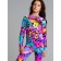 Thermal complex for girls: trousers, sweatshirt, height 128 cm