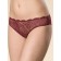 Female cowards, size 44, burgundy color