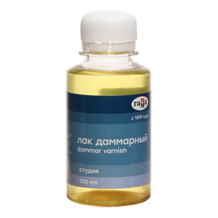 Dammary oil varnish, 110 ml, gamma "Studio"