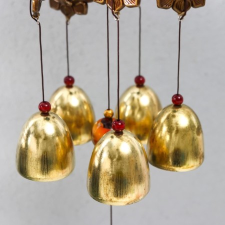 Wind Music Metal "Ganesha" 5 bells 48 cm-4