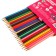 Color pencils, 24 colors, trihedral, Minnie Mouse and Unicorn