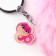 New Year keychain, for keys, fluffy “New Year: your dream will come true” 9 x 12 cm