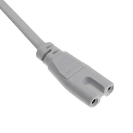 Wire for connecting lamps for plants ULI-P Uniel, 80 cm, 2 contacts, white-1