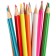 Pencils are colored 24 colors, bilateral, mixed