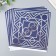 Scrapbooking paper silver "eclectic" density 180 g 30.5x32 cm