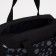 Sports bag with lightning, external pocket, suitcase holder, black color