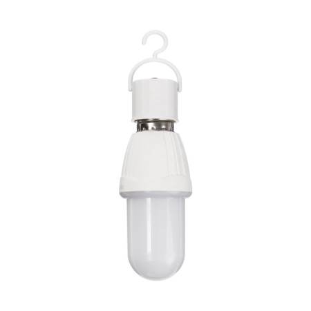 LED lamp, E27, 6 W, 6500K, 220 V, with a battery
