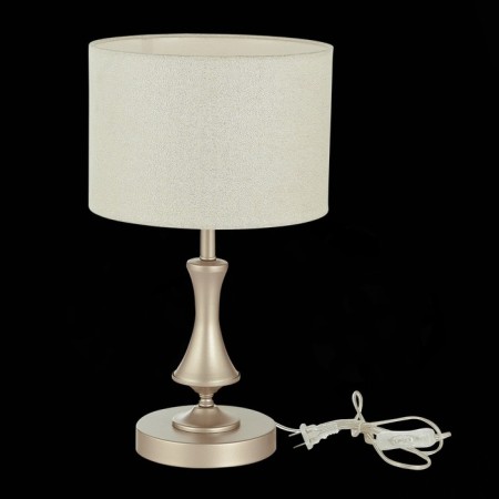 Evoluce bedside lamp. Sle107704-01. Elida. 1x40 W, E14, 24x24x43 cm, Shampan-3