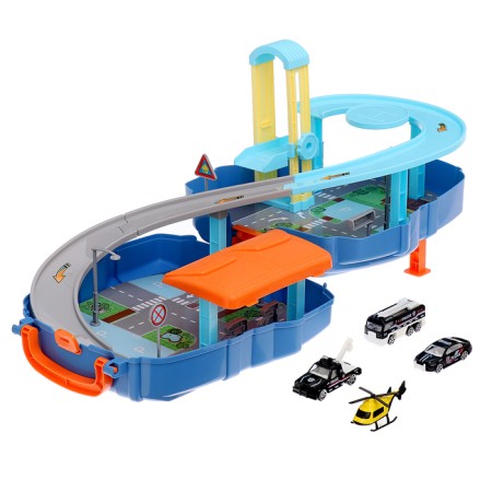 Parking "Police pursuit", in a backpack-2