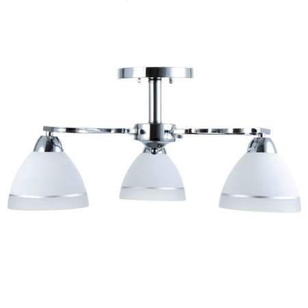 Causte "Fleur" 3he27 40W chrome 57x57x25 cm Bayerlux-3