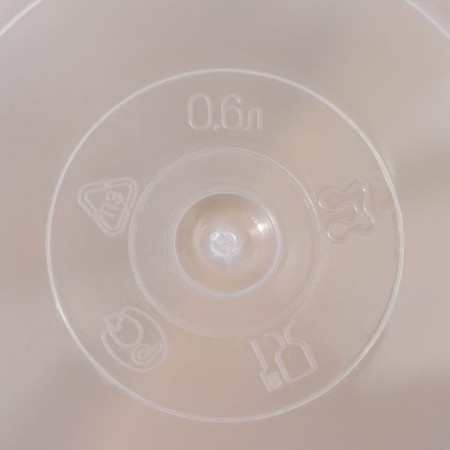 Food container, d = 13 cm, 600 ml, with a sealed lid-3