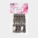 Automatic lock for metal zippers, No. 5, 10 pcs, black nickel color