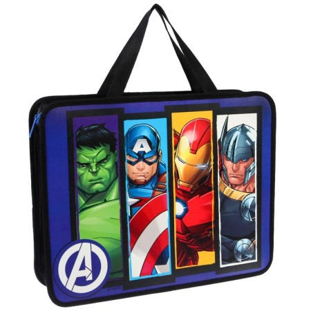 A set of first grader in the folder, avengers, 30 items-33