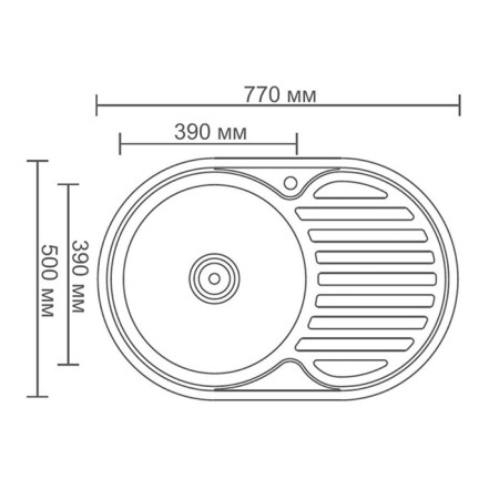 Kitchen Accoona AB5077-L Cotholes, Sredal, Left, thickness 0.6 mm, 770x500x165 mm, glossy-6