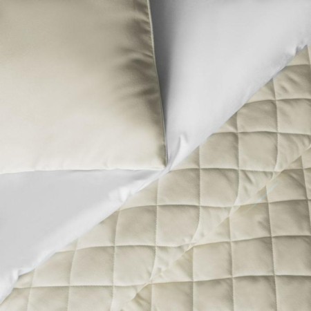 Cover with pillowcases "Kim", size 160x220 cm, ivory color-3