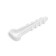 Dowel-homut "tundra", for a flat cable, nylon, 10 mm, white, 100 pcs