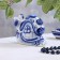 Souvenir "Snail with a house", 9 cm, gzhel