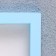 Photo frame L-3 21x30 cm Blue (plastic screen)