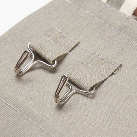 Pocket Ethel "Home", gray color, 25x46 cm, 50%HL, 50%p/e-1