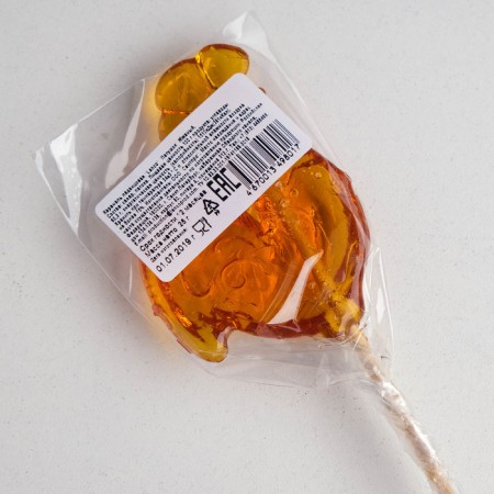 Caramel lollipop "Cockerel", sugar, 25 g-3
