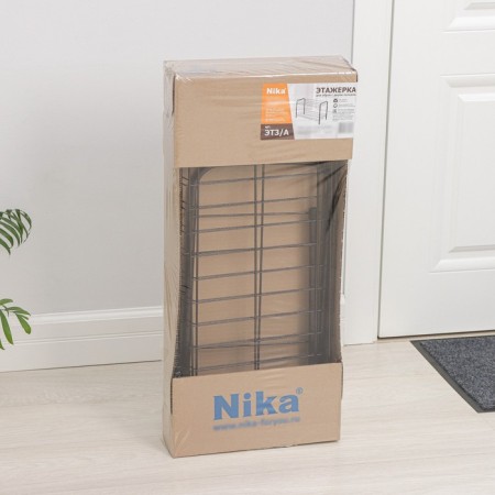 Shoe shelf collapsible, 2 tiers, 68 × 28 × 44 cm, color copper antik-3