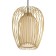 Lamp Bayerlux "Mediana" E27 40W gold 21x21x26-126cm