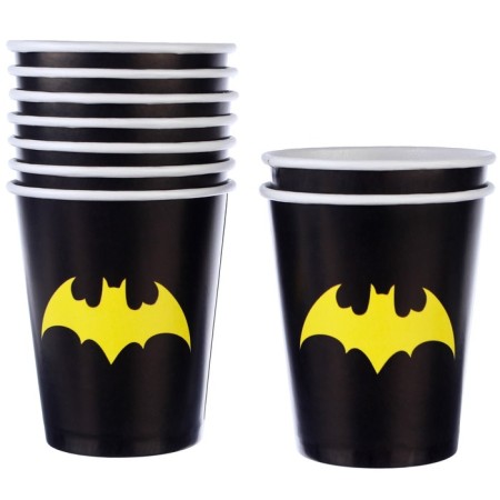 Paper glass "Happy Birthday!", 250 ml, superheroes-2