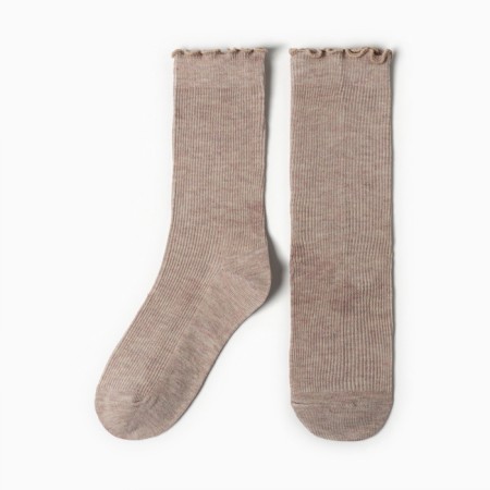 Women's socks, cream size 36-40