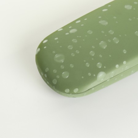 Case for glasses on the cracker, green color-2