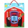 Gift package, 23x27x11.5 cm, packaging, blue tractor