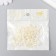 Beads for creativity plastic "Cross Pearl" set of 30 pcs 1.2x1.6 cm