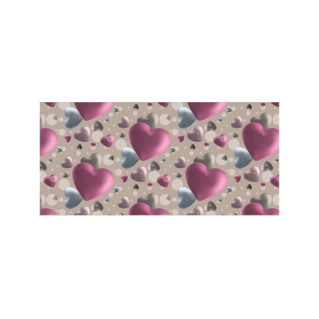 Basket for toys "Volumetric hearts, size 40x60 cm-1