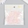 Busina Plastic for creativity "Flower. Stone ice" transparent pink 0.6x2.1x2.5 cm