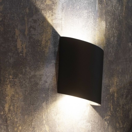 Street lamp Mantra Sochi, Led, 660lm, 3000k, 110x55x150 mm, dark gray color