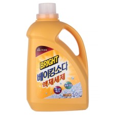 Жидкое средство для стирки с ферментами и с содой Mukunghwa Bright Baking Soda, 5 л