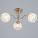 Aurika chandelier 3he27 40W gold 55x55x27 cm Bayerlux