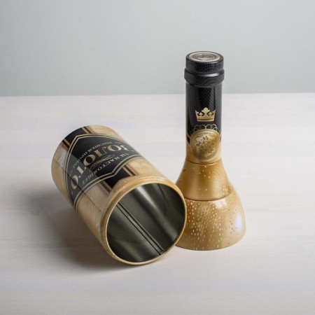 Boxing box in the form of a bottle "Gold", 29.7 cm × 8 cm × 8 cm-1