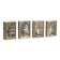 A set of gasoline lighters "Sea Fleet", 4 pcs, 3 x 10 x 23 cm
