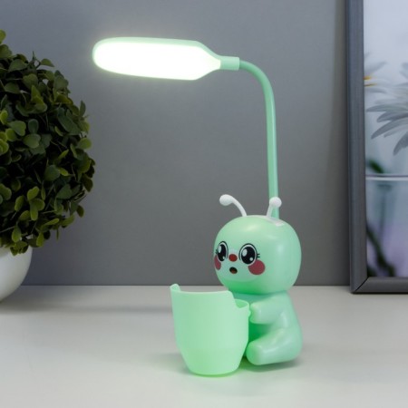 Board "Bee" LED 3W USB AKB Green 9.5x8.5x25 cm-1